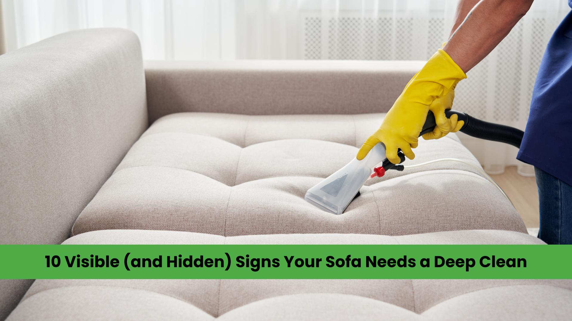 10 Signs Your Sofa Needs Deep Cleaning | Sofa Cleaning Dubai
